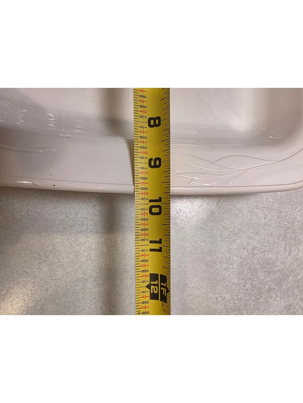 Corning Casual Elegance L-13 White Flora 13
